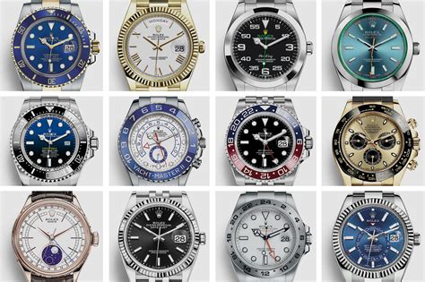 liste rolex concetto|rolex models.